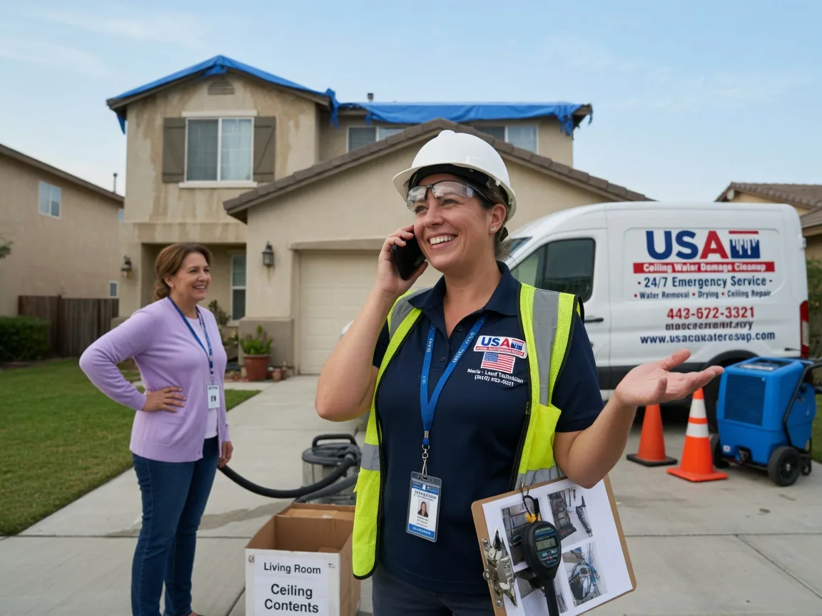 Ceiling Water Damage Restoration Ida, MI FAQs